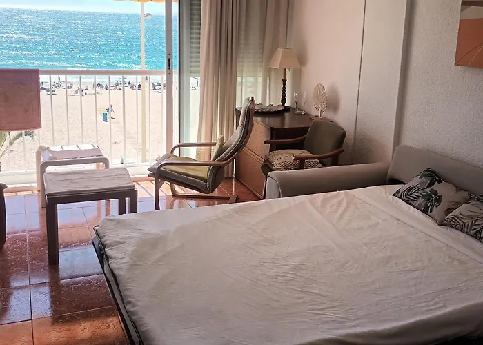 Apartamento Acapulco Luxe Piso 3 En 1A Linea Playa Poniente Benidorm Top Vistas Al Mar Espectaculares Y De Luxe Con Acceso A Piscina Y Garaje Privado