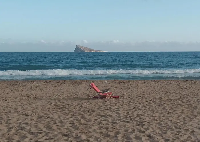 Apartamento Acapulco Luxe Piso 3 En 1A Linea Playa Poniente Benidorm Top Vistas Al Mar Espectaculares Y De Luxe Con Acceso A Piscina Y Garaje Privado